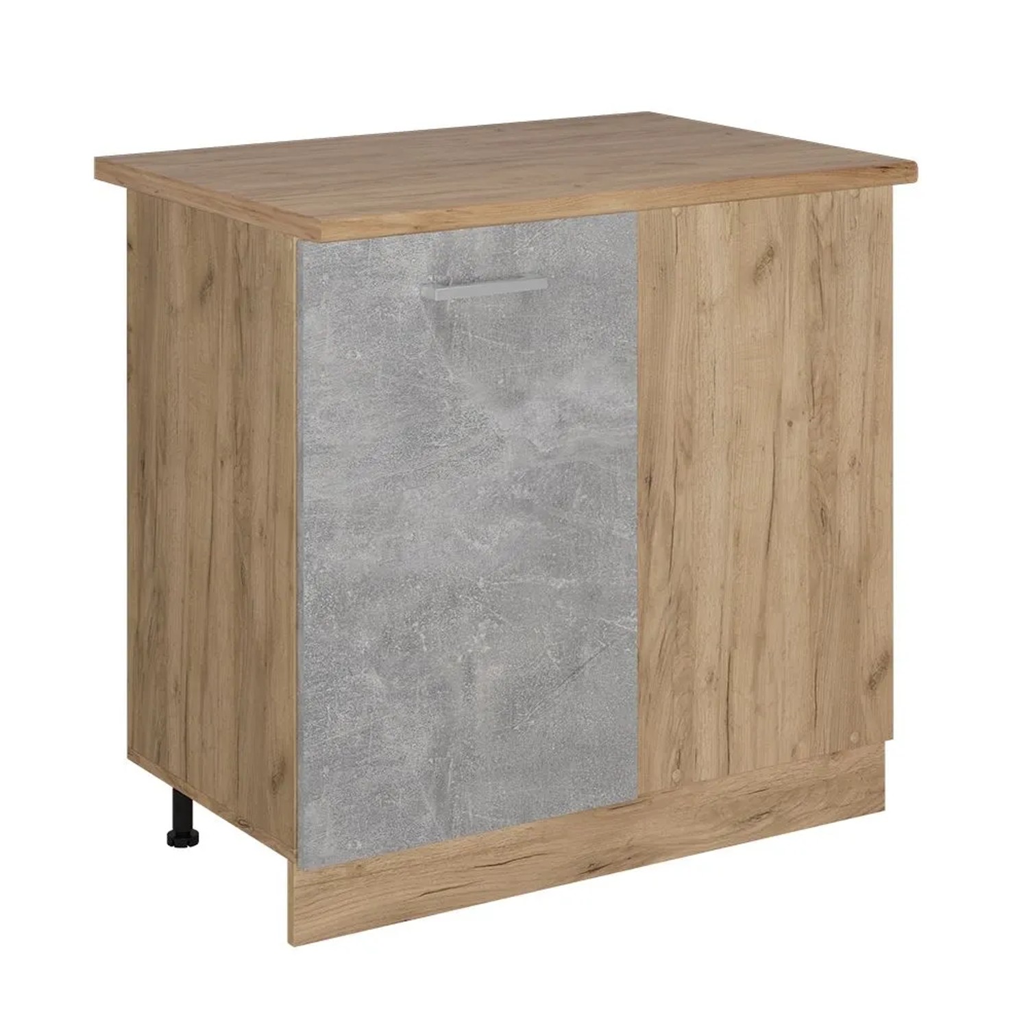 Vicco Eckunterschrank R-Line Beton 86 x 82 AP Eiche Art Nr 54037