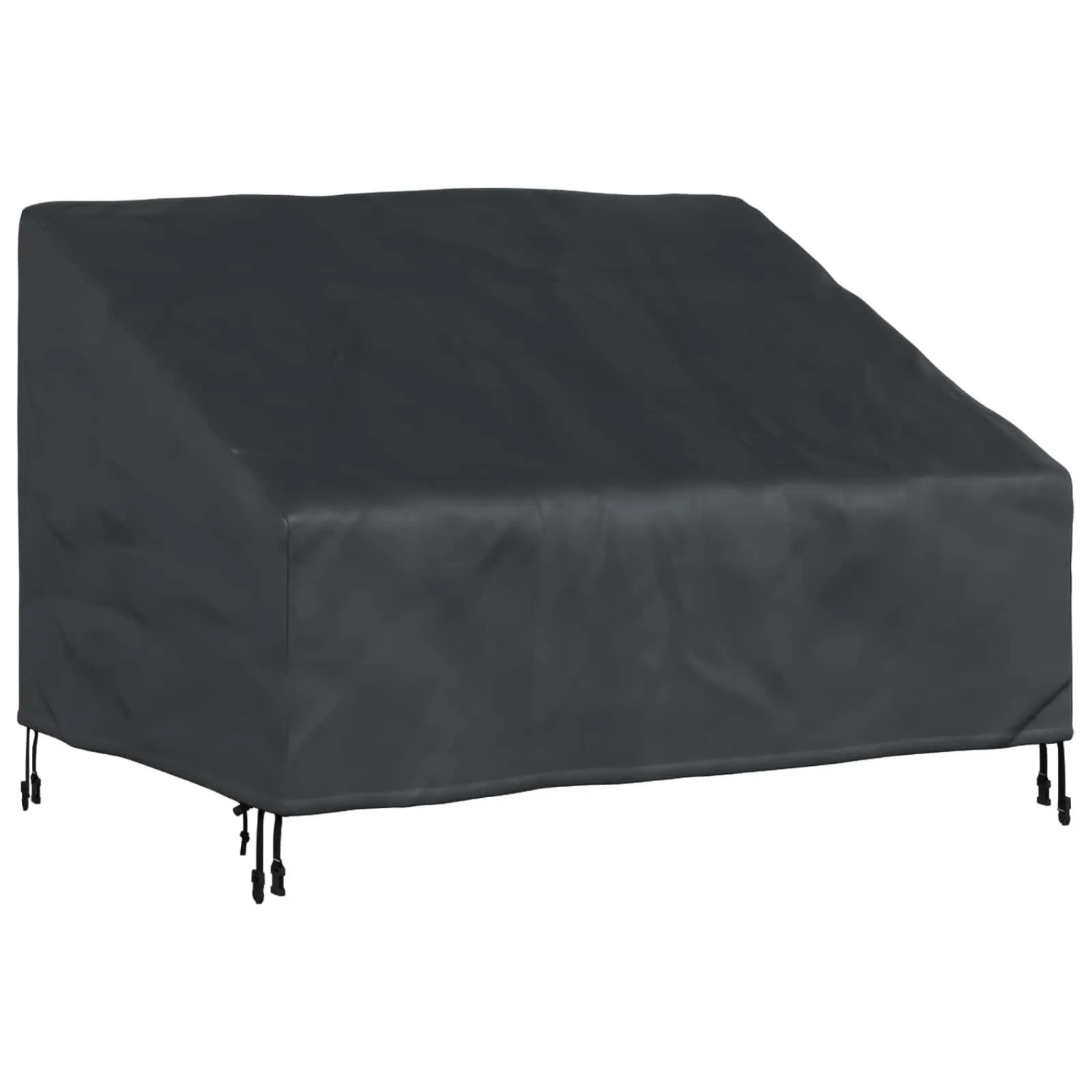 vidaXL Abdeckung für Gartenbank 130 x 95 x 40/80 cm 420D Oxford Stoff 41059 günstig online kaufen
