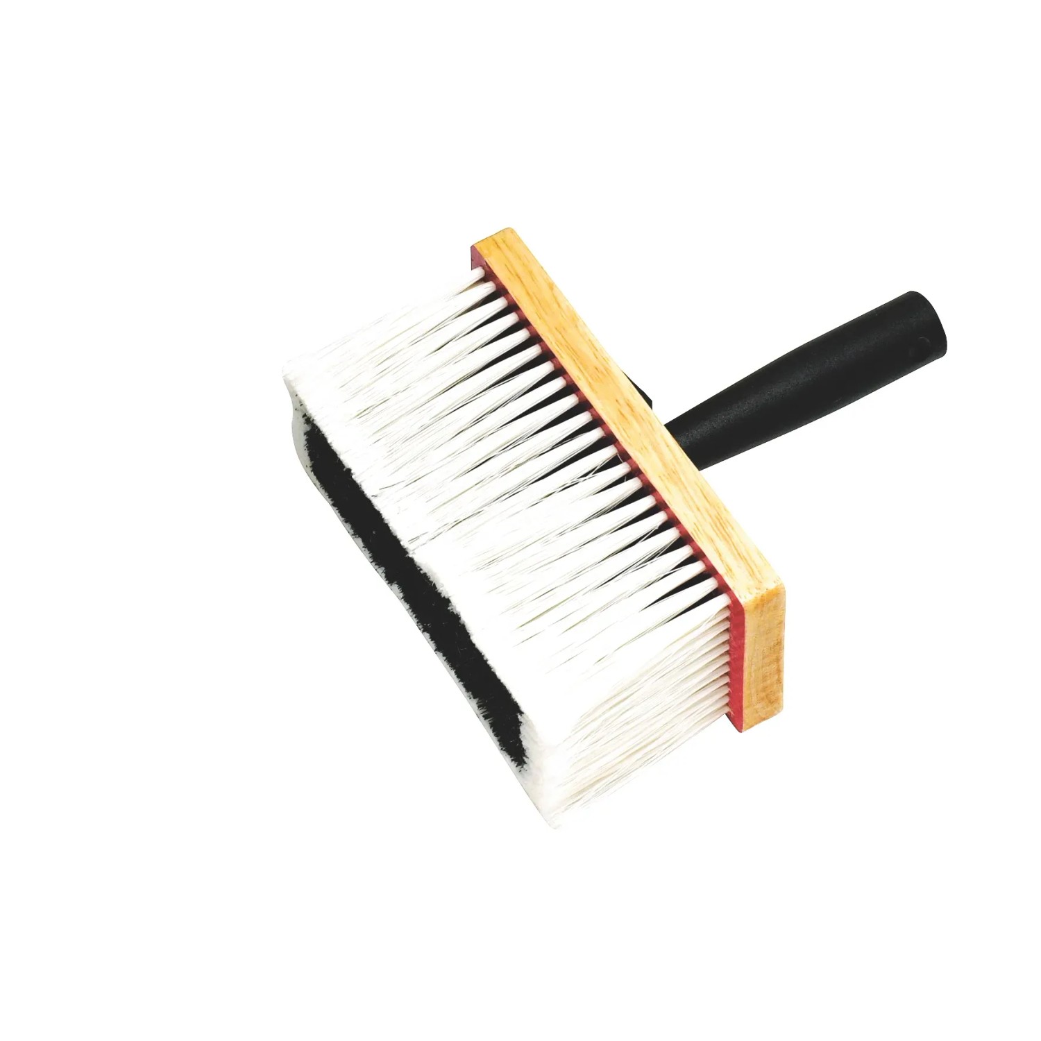 LUX Kleisterbürste mit Kunststoffborsten und Holzgriff, geeignet zum Auftragen von Kleister.