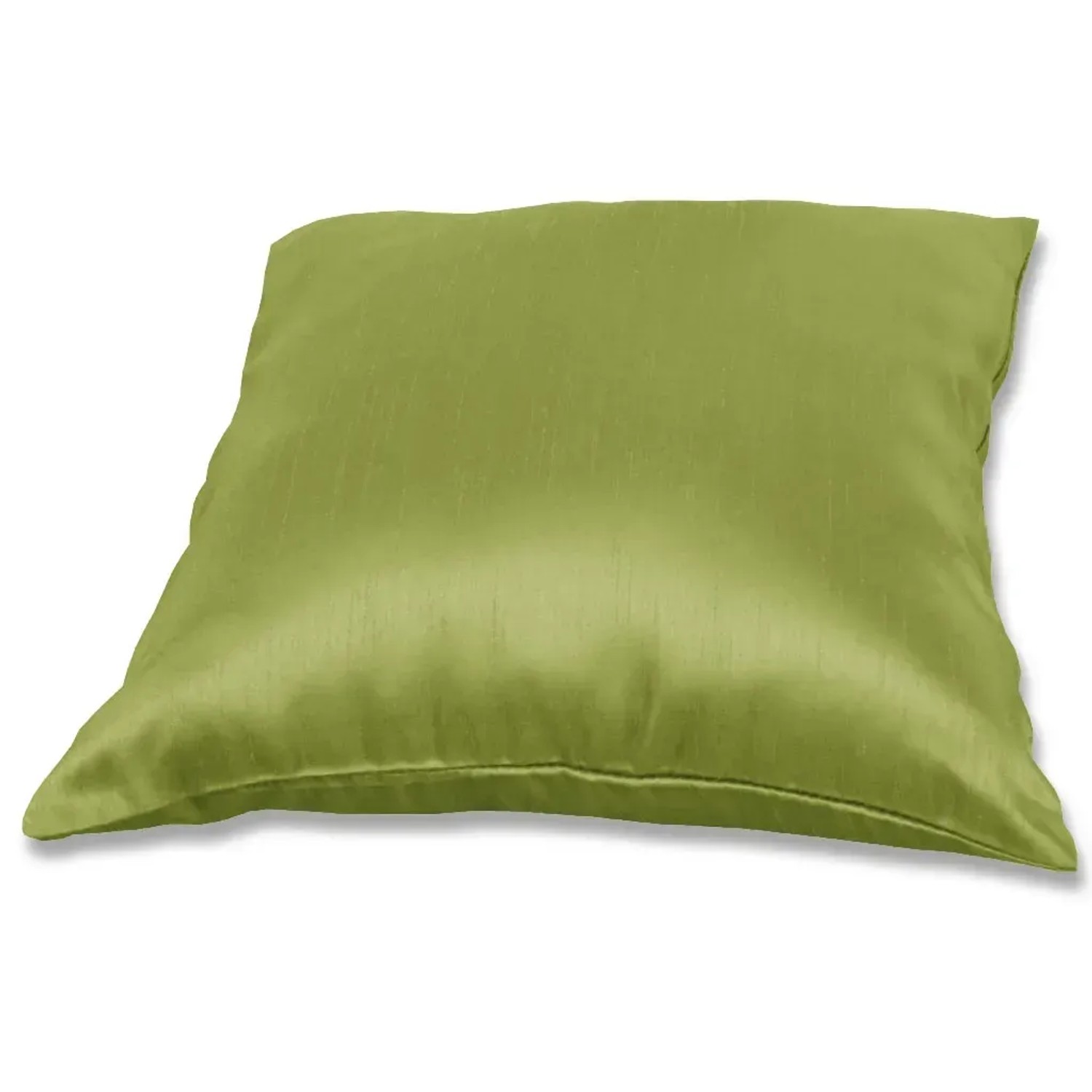 Grüne Arsvita Kissenhülle Alessia, 40x40 cm, ohne Füllung. Dekokissen für Sofa und Garten.