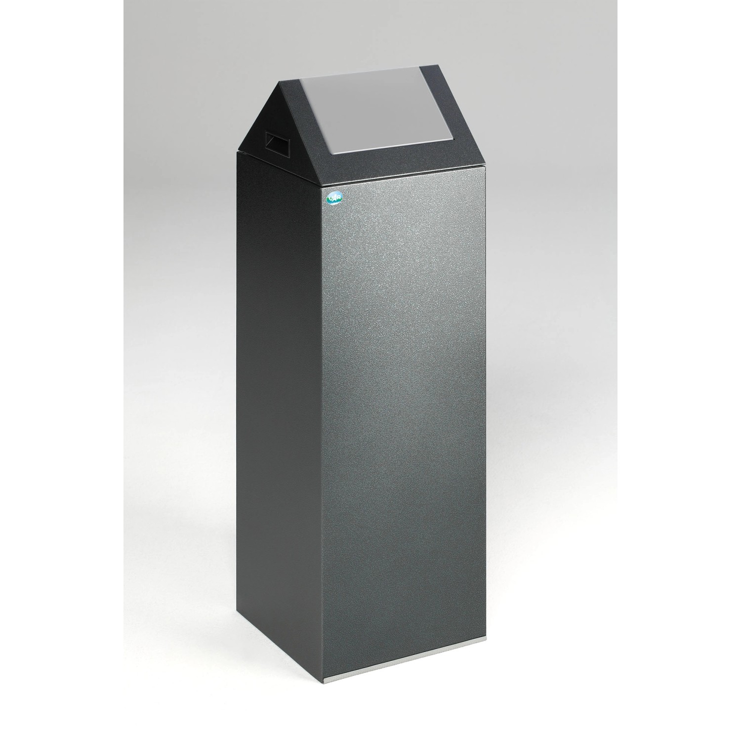 PROREGAL Selbstlöschender Wertstoffsammler Spitz Mit Einwurfklappe 89 Liter günstig online kaufen