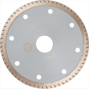 LUX Diamant-Trennscheibe 115 mm Vollrand für Winkelschleifer, zum Schneiden von Fliesen.