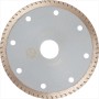 LUX Diamant-Trennscheibe 115 mm Vollrand für Winkelschleifer, zum Schneiden von Fliesen.