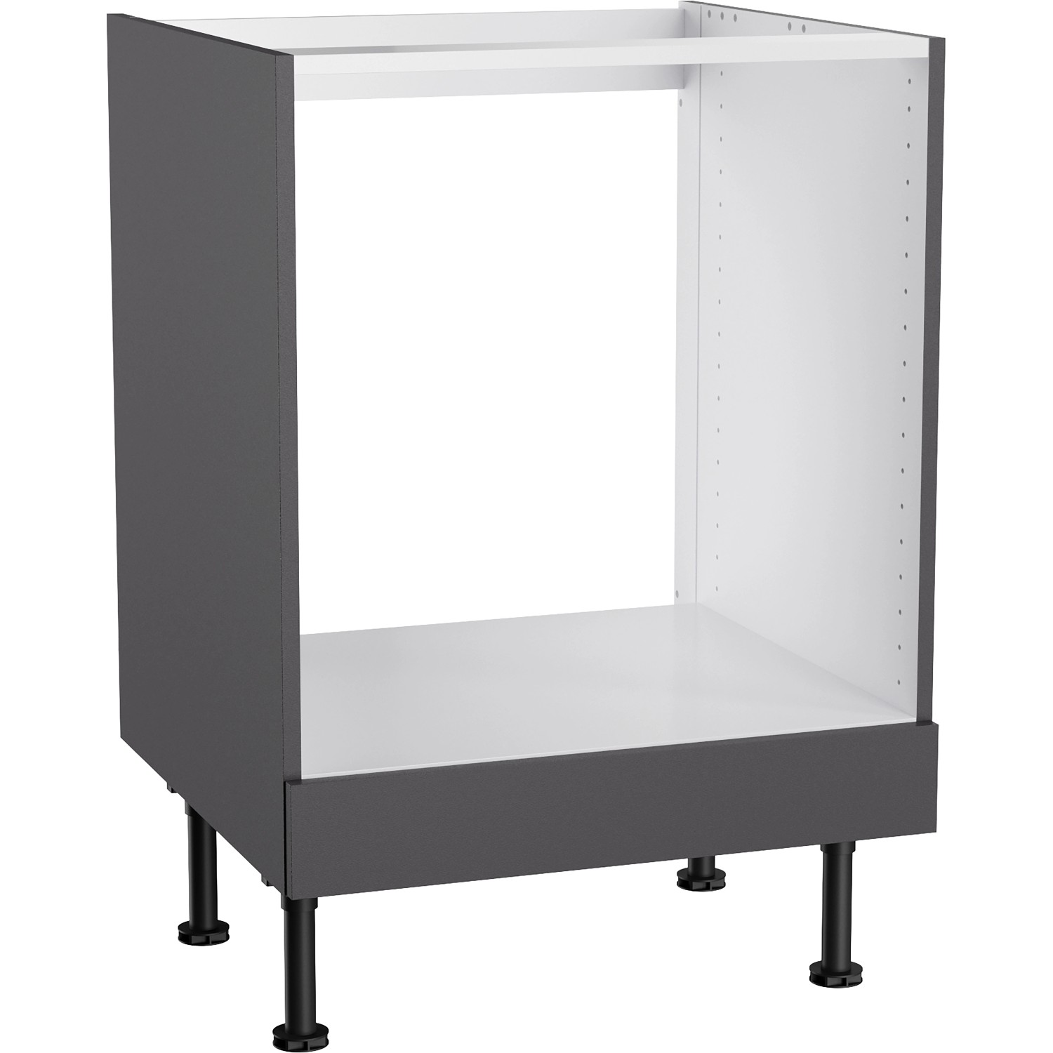 Optifit Herdumbau Ingvar420 60 cm x 87 cm x 58,4 cm Anthrazit Matt