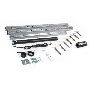 Avosdim Set: Motorisierte Rollladenwelle Ø60mm mit Funkmotor, 30 Nm, Länge 3500mm. Rollladensteuerung mit Fernbedienung.