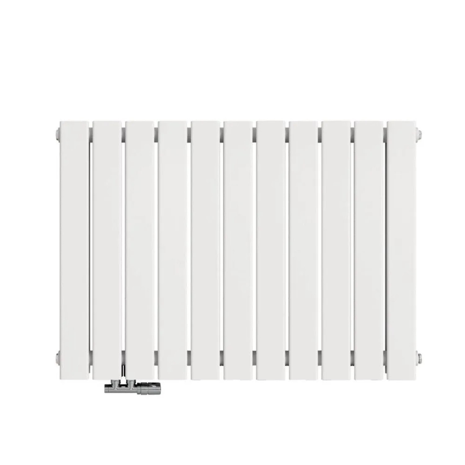 Emke Heizkörper 63x85cm 1136W Weiß Badheizkörper Horizontal Doppellagig Paneelheizkörper