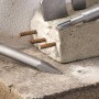 Einhell SDS-Plus Bohr-Meissel-Set, 12-teilig, für Bohrhämmer, mit Spitz- und Flachmeißel, sowie Betonbohrer.