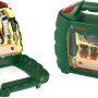 Bosch Workcase Ixolino mit Akkuschrauber II und Werkzeug-Set im transparenten Koffer.
