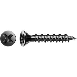 Gix Typ C Schnellbauschraube, 3,9x30mm, 500 Stück, mit Fräskopf und Kreuzschlitz