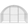Geräumiger, verzinkter Hühnerstall (3x2x2 m) für Hühner und Kleintiere.