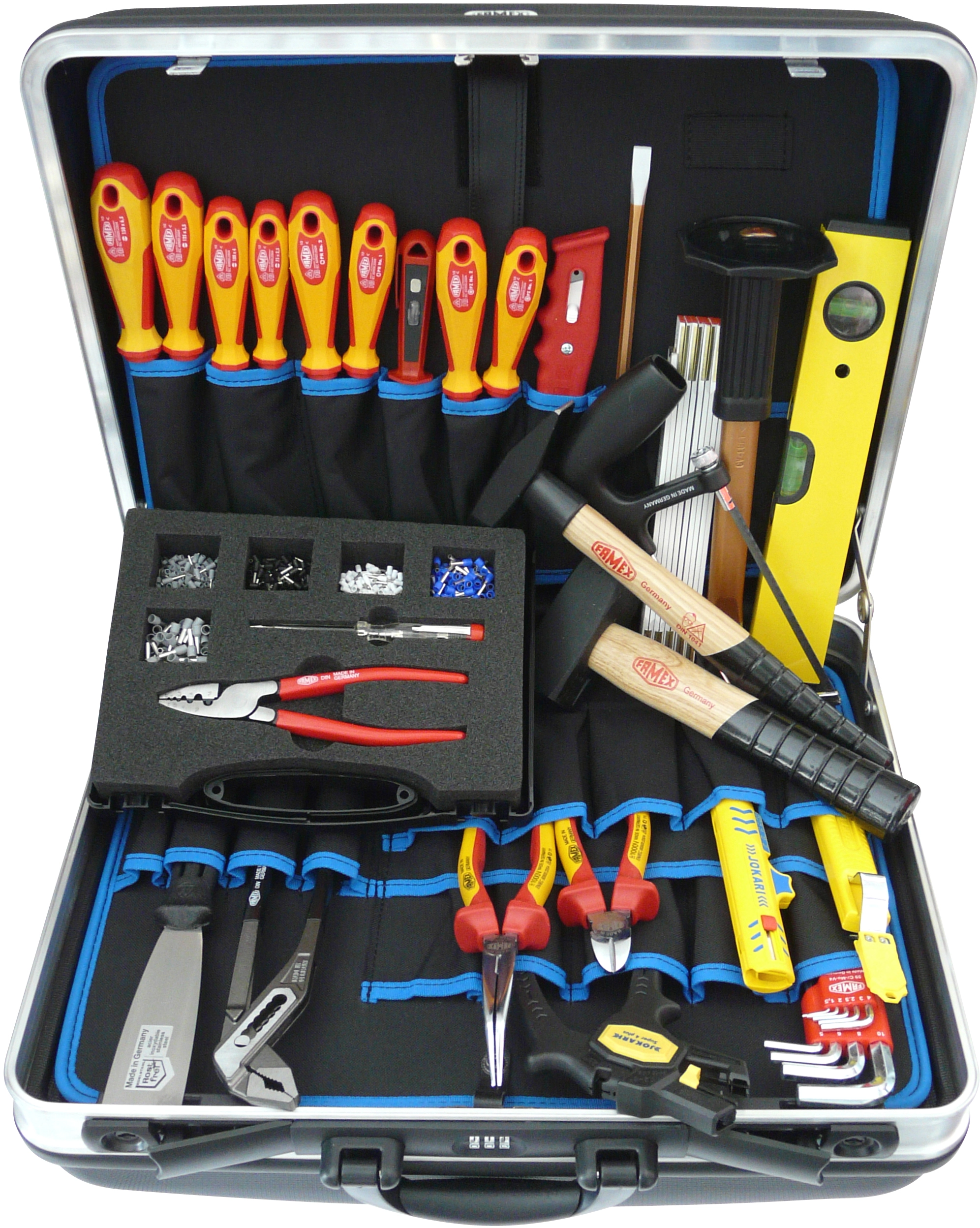Famex Elektriker Werkzeugkoffer 636-08 kaufen bei OBI | Werkzeug-Sets