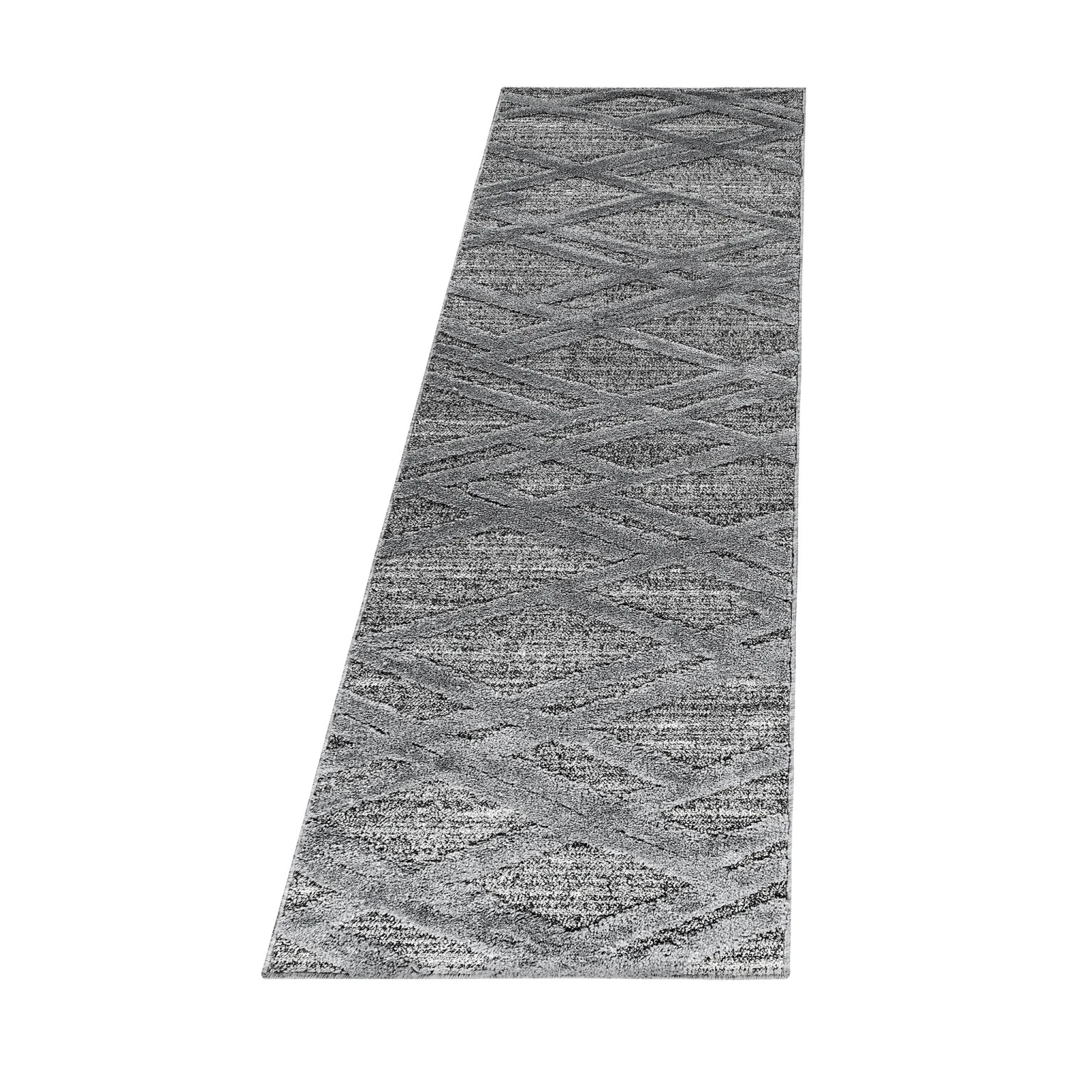 Ayyildiz Hochflorteppich Pisa 4706 Grau 80 cm x 150 cm