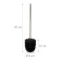 Relaxdays Toilettenbürsten 2er Set Kunststoff Metall Schwarz Abnehmbar 36 cm x 8 cm 90 g_4