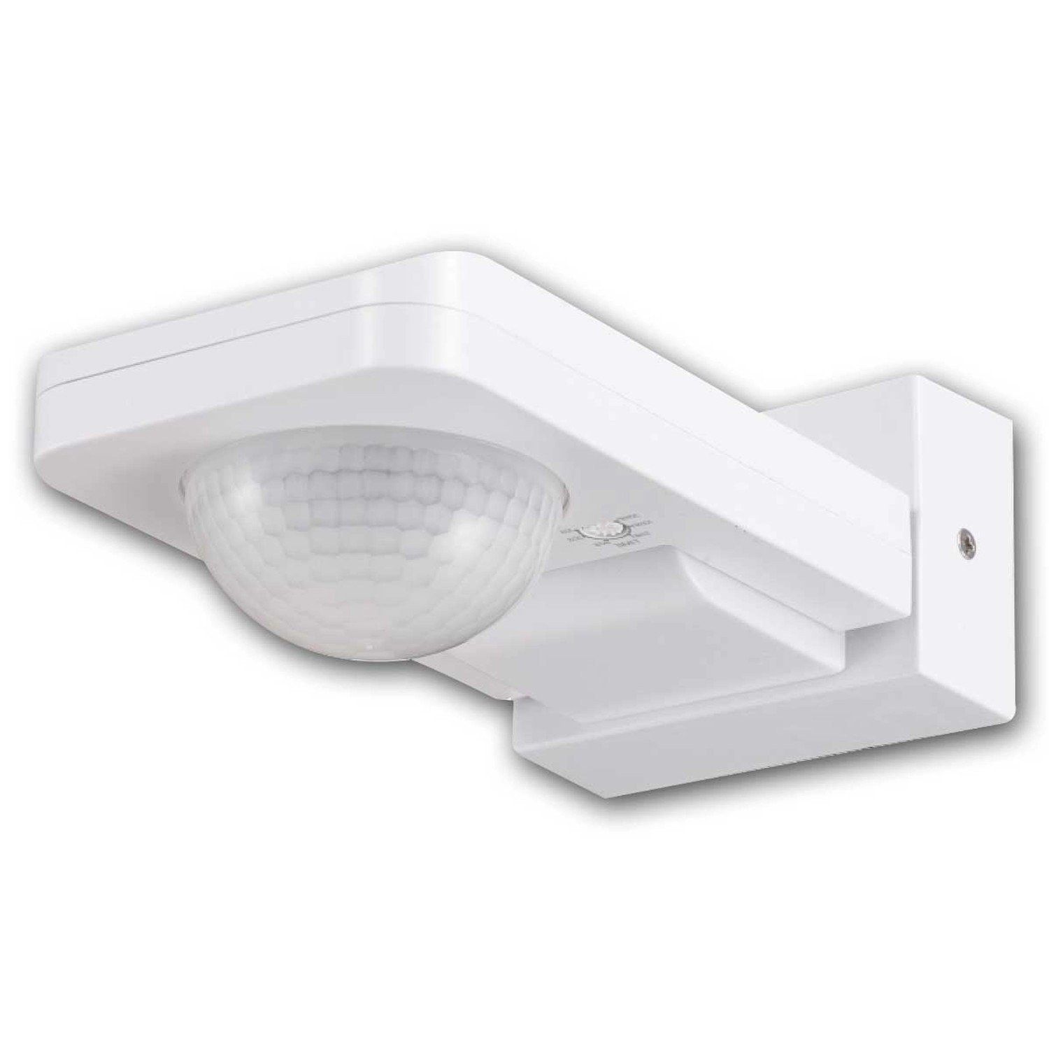 world-trading-net Bewegungsmelder 20m 360 Grad Weiß IP65 LED-taugl