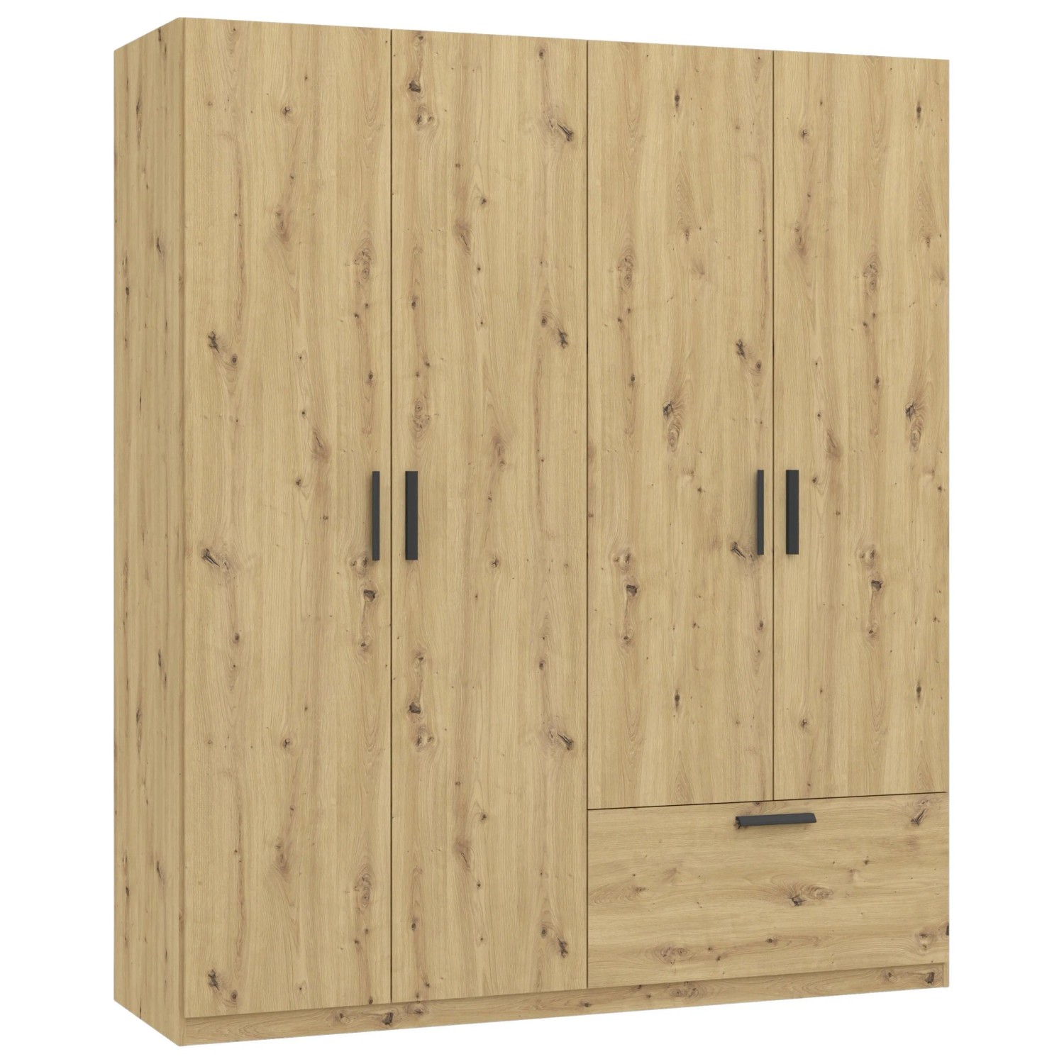Mömax Drehtürenschrank Milos Eiche Artisan
