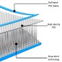 Schnittansicht der aufblasbaren Gymnastikmatte mit Drop-Stitch-Technologie, hochdichtem PVC-Material.