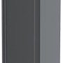 ZacAlu Nutabdeckleiste, anthrazit, 190 cm, für Aluminium-Zaunpfosten. Zubehör für Zaunbau.