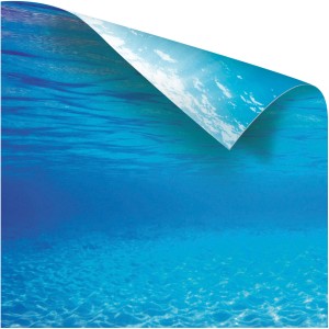 Juwel Poster 2: Aquarium Rückwand mit Unterwasser-Motiv, 100x50cm, doppelseitig.