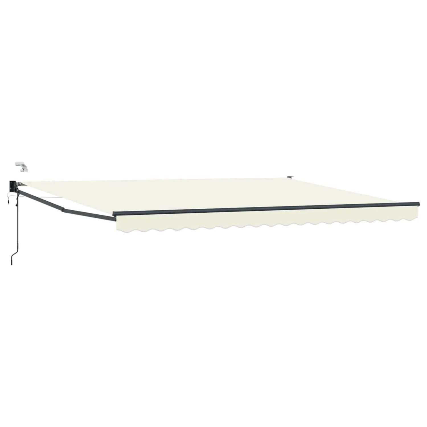 vidaXL Elektrische Ausziehbare Markise Creme 4,5 x 3 m 3419817