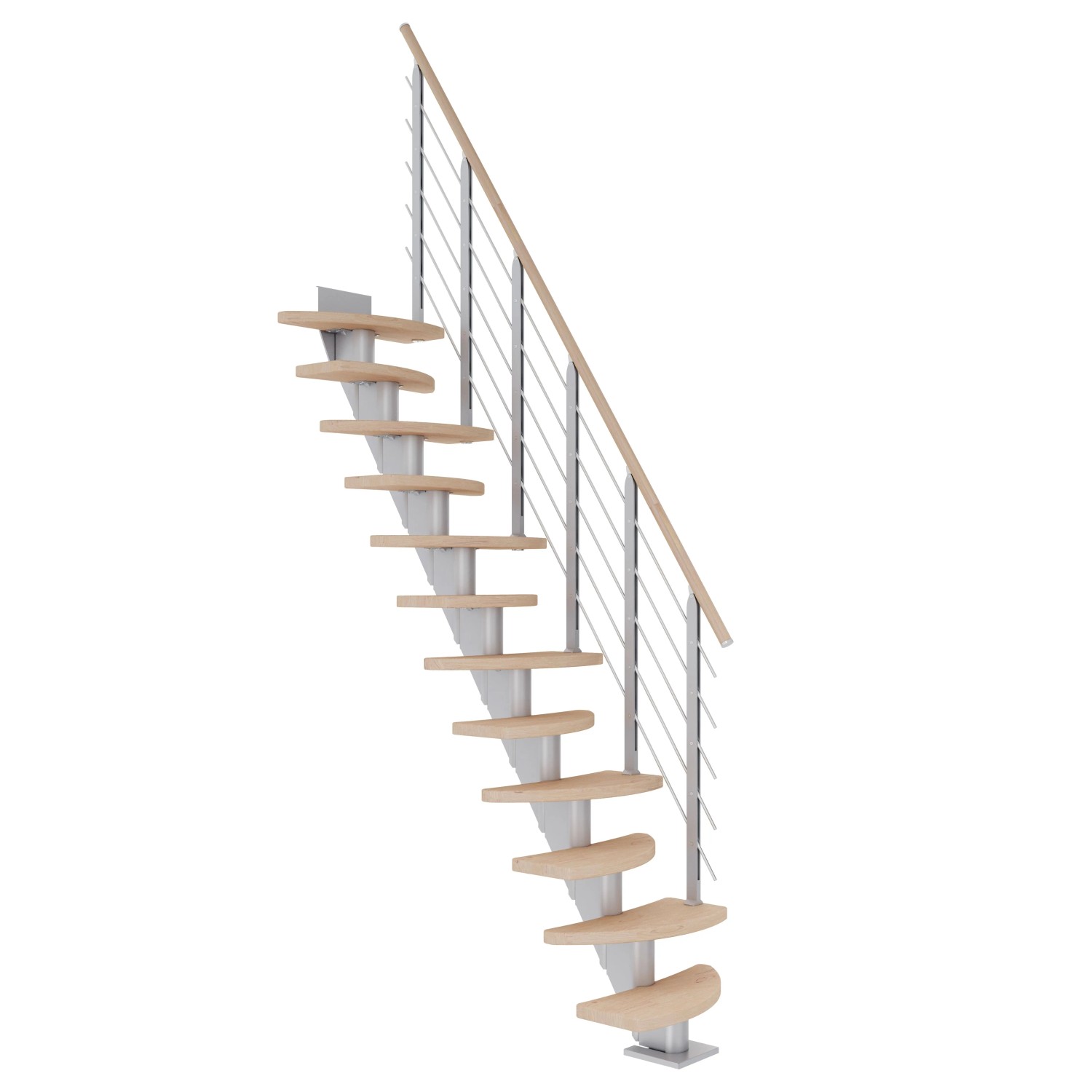 Dolle Mittelholmtr. Berlin Eiche Weiß Perlgrau GH 247 cm Variabel 64 cm FSC®