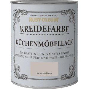 Dose Rust-Oleum Kreidefarbe Küchenmöbellack Winter-Grau, matt.