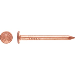 LUX Kupfernagel, Ø 2,7 mm, Länge 40 mm, 30 Stück, für Holzbau und Möbelbau