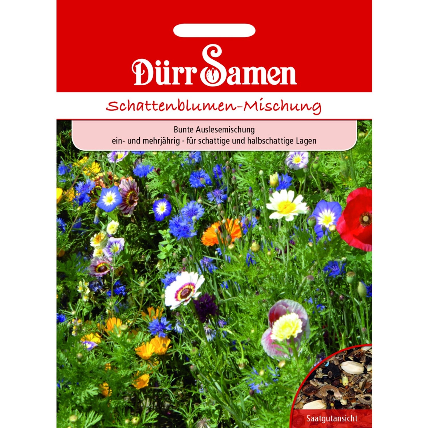Dürr Samen Blumenmischung Schattenblumen Ein- Und Mehrjährig Saatgut günstig online kaufen