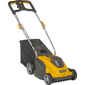 Stiga Elektro-Rasenmäher Combi 336 c mit Fangkorb und Mulchfunktion.