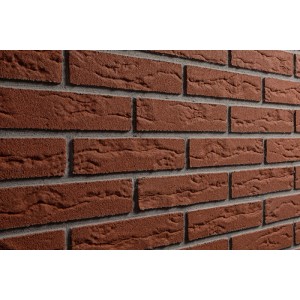Elabrick Verblender Monaco, rot, 210x50 mm, ca. 1 m² Mauerwerk-Optik. Ideal für Innen & Außen.