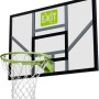EXIT Galaxy Basketballbrett mit grünem Ring und Netz für Spiel & Spaß.