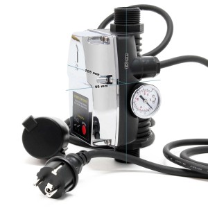 Wiltec Druckschalter EPC-4 für Hauswasserwerk und Pumpensteuerung, 230V, 1-phasig.