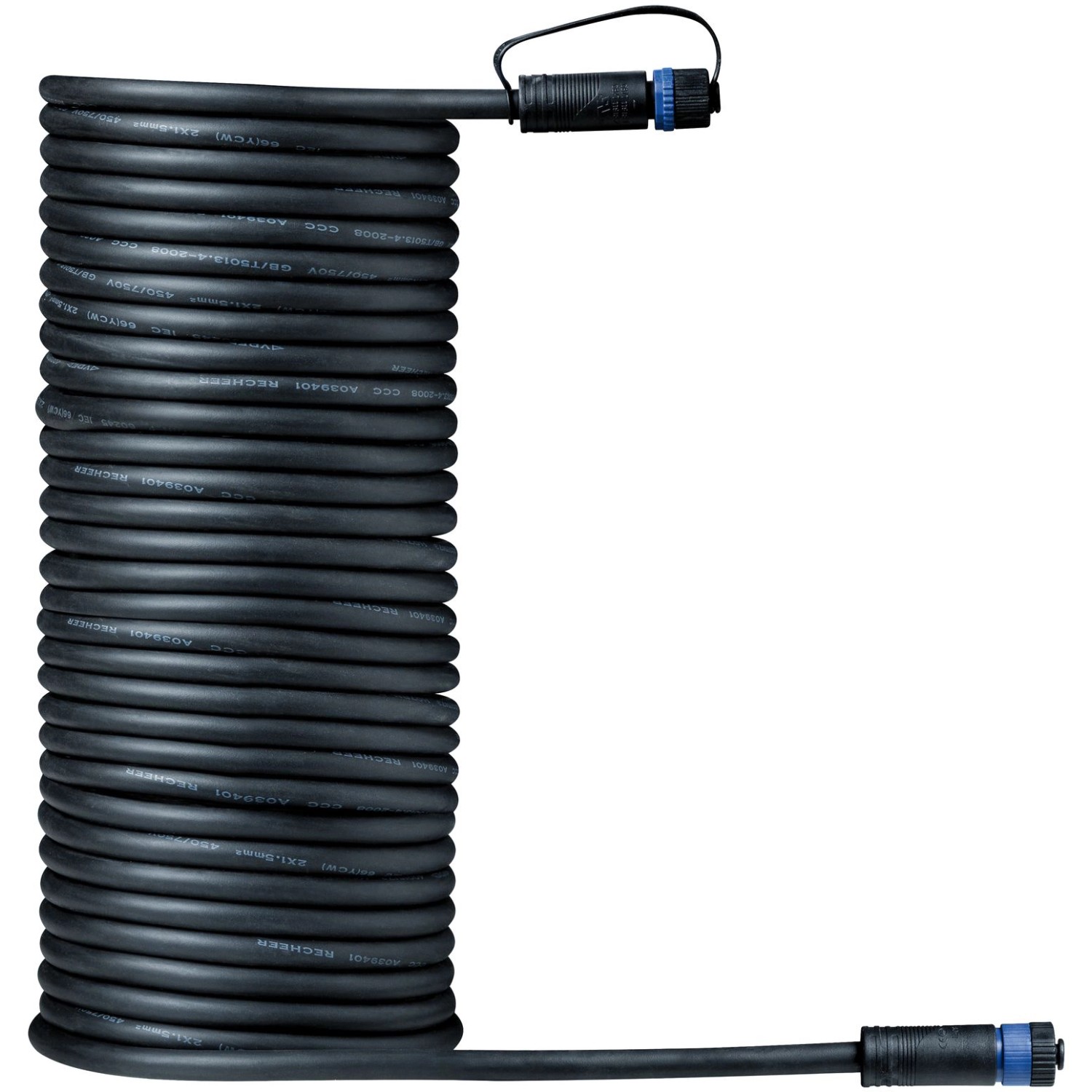 Thumbnail - Paulmann Plug & Shine Kabel IP68 Schwarz 10 m