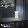 Brilo Akku Tischleuchte Pilia Dimmbar Touch Coffee_5