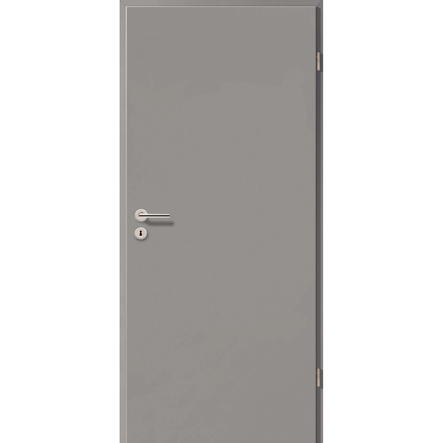 Zimmertür CPL Grau (GL446) 73,5 x 198,5 cm Anschlag R