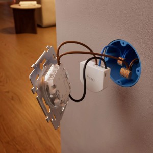 Philips Hue Wandschaltermodul für Hue Lampen Netzbetrieb Einzelpack