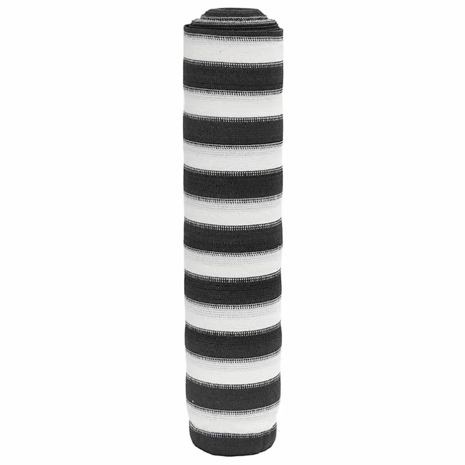 vidaXL Zaunblende Anthrazit und Weiß 2x25 m HDPE 150 g/m² 4003684 günstig online kaufen