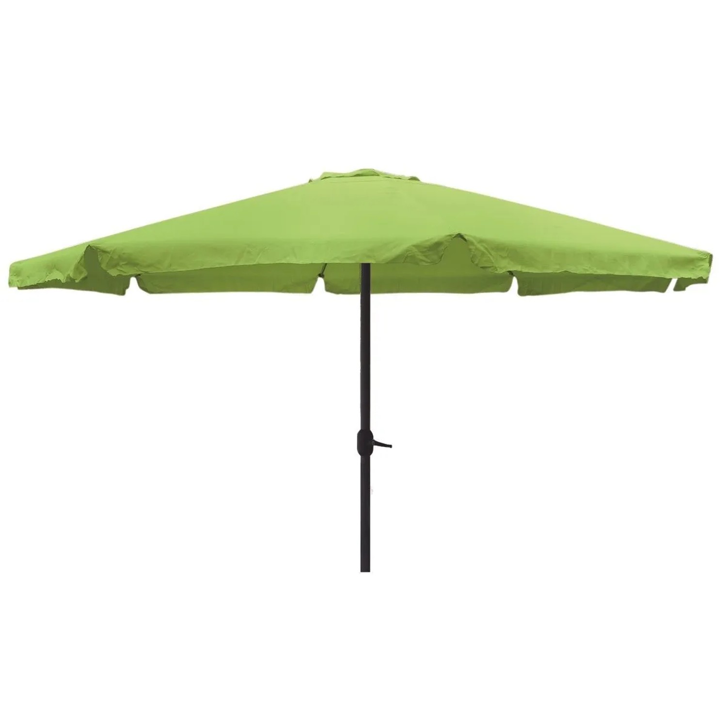 Lex XXL Alu Sonnenschirm Ø 4m Kurbelschirm Gartenschirm Marktschirm Krempe günstig online kaufen