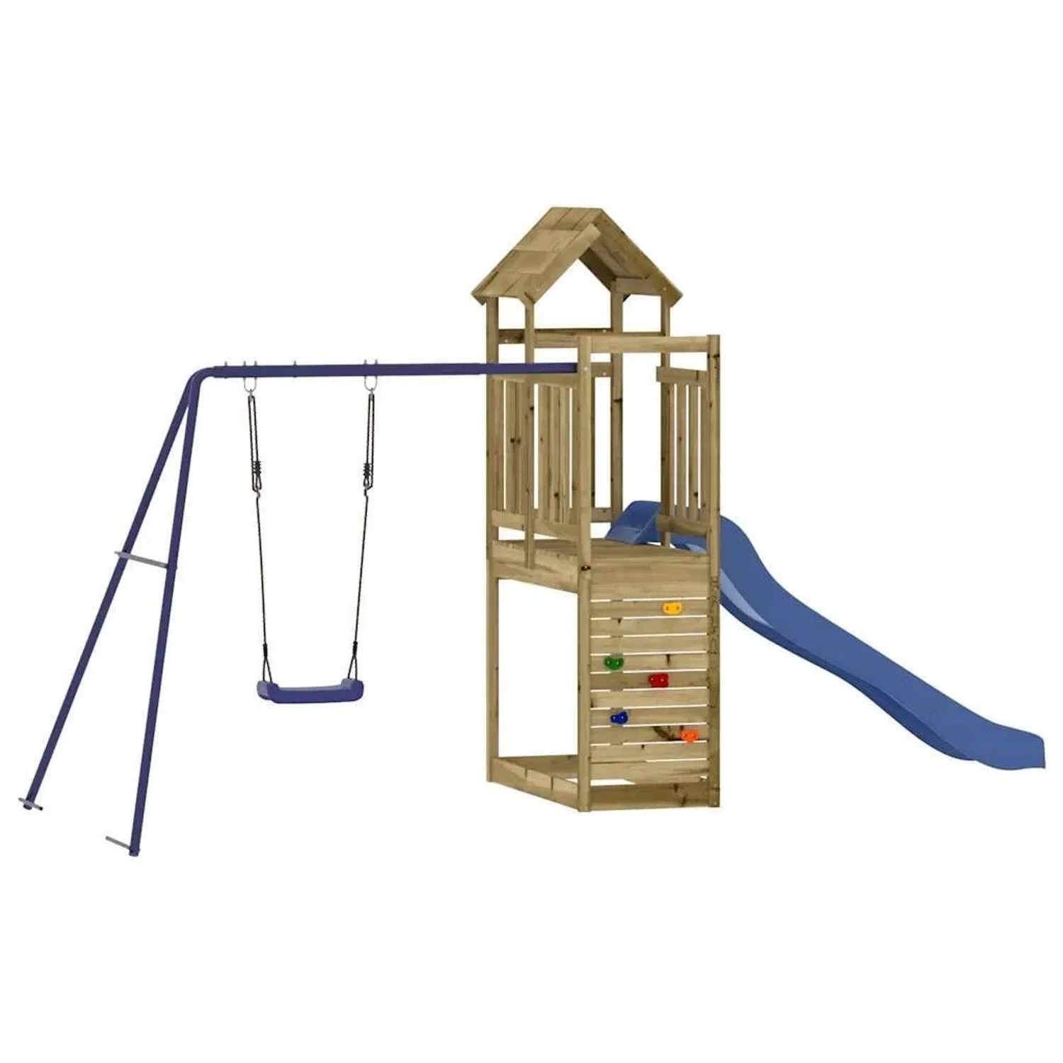 vidaXL Spielturm Imprägniertes Kiefernholz 3155905