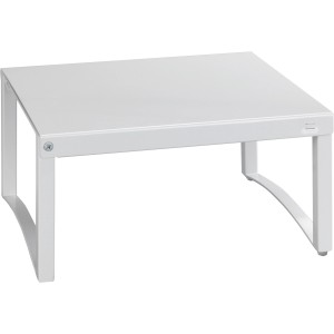 Wenko Teleskop-Schrankeinsatz, weiß, für mehr Stauraum in Küchenschränken.