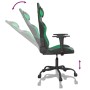 vidaXL Gaming-Stuhl mit Massagefunktion Schwarz und Grün Kunstleder 345402_6