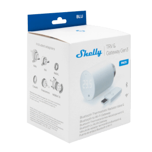 Shelly smartes Thermostatventil Plug & Play Blu TRV & Blu Gateway Gen3