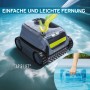 Zodiac OF4220 IQ Poolroboter in Grau mit Tap&Lift Funktion zur einfachen Entnahme.