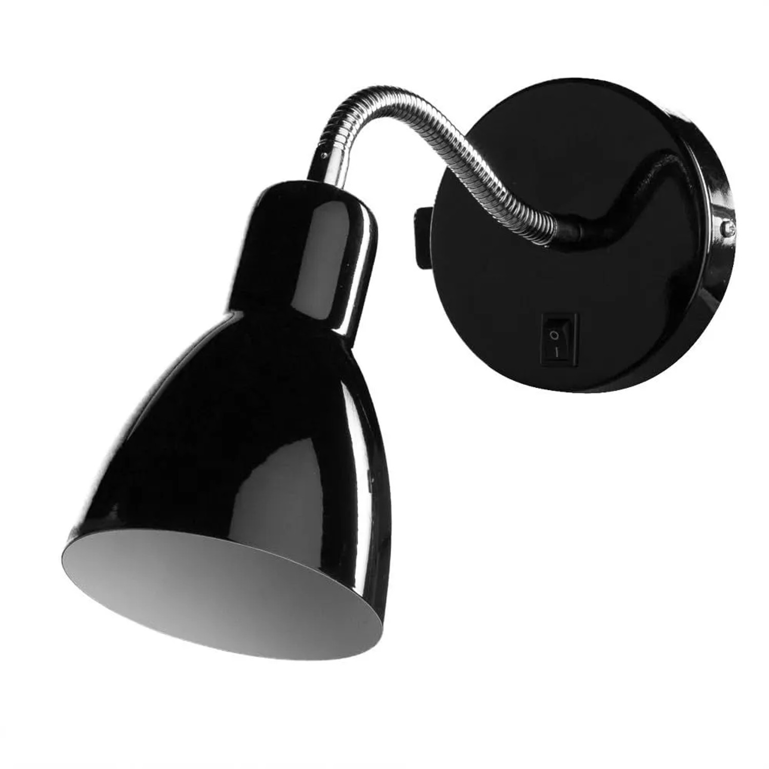 Arte Lamp Wandleuchte Dorm E14 Schwarz Metall