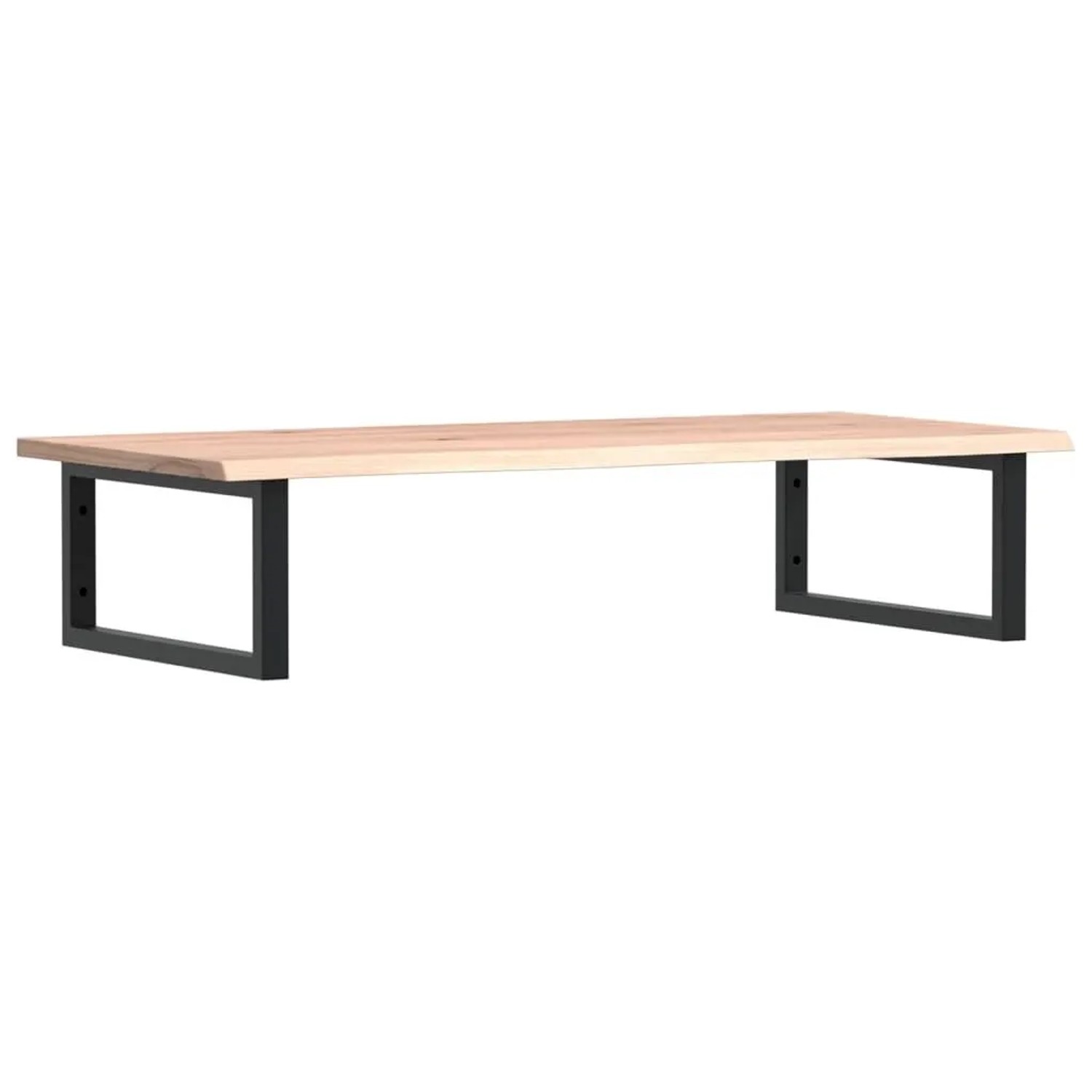 vidaXL Waschtischplatte mit Halterung Stahl und Massivholz Eiche 3302601 günstig online kaufen