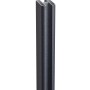 GroJa Stonefence H-Profil, Anthrazit DB 703, 180 cm Länge, für Zaunbau.