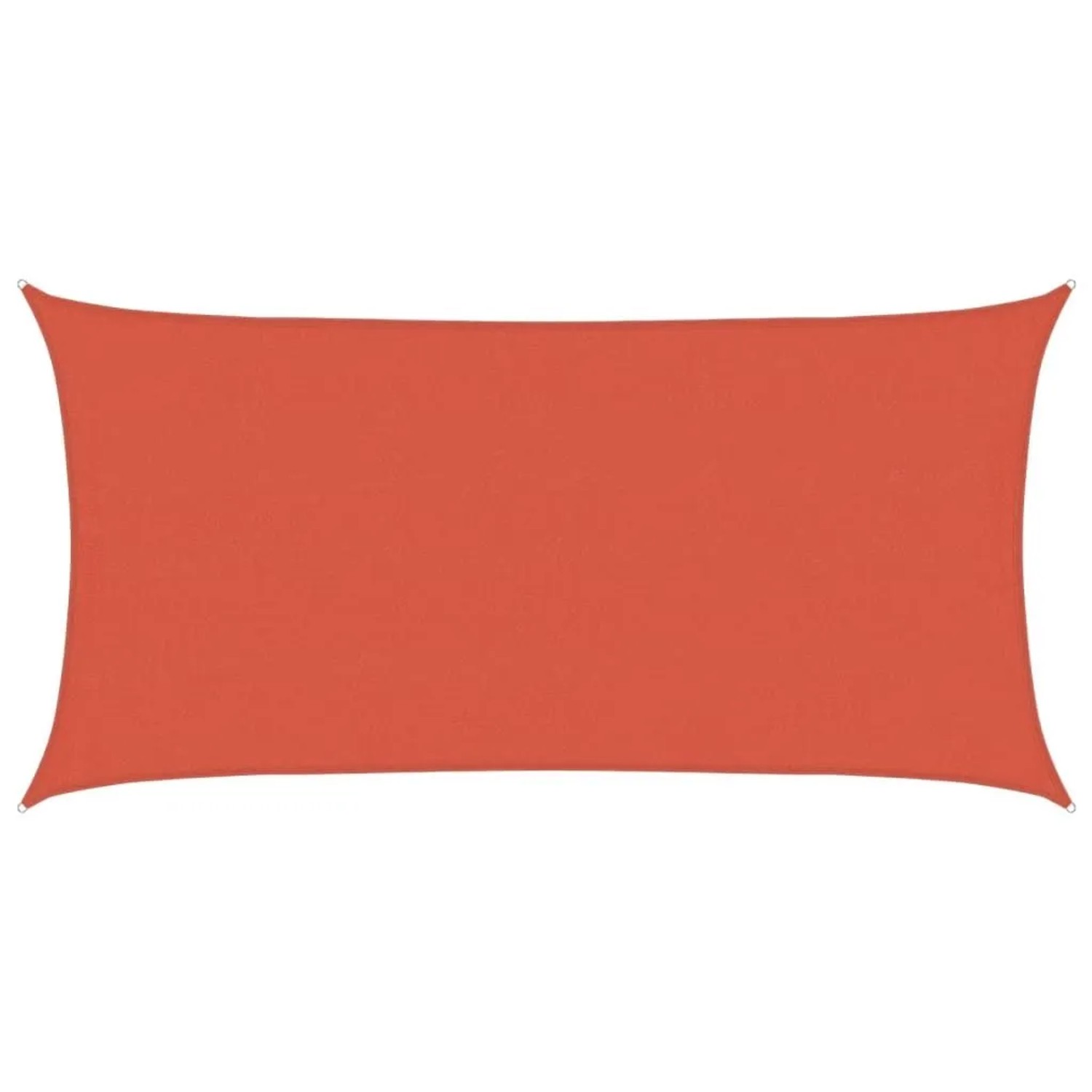 Furnicato Sonnensegel 160 G M² Terrakottarot 4x7 M Hdpe