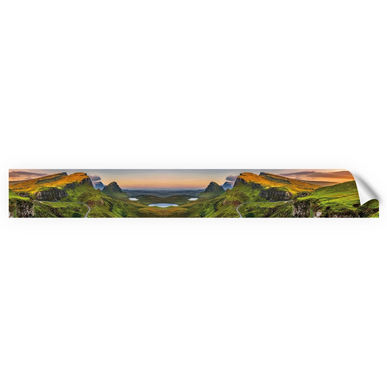 Myspotti Küchenrückwandfolie Scotland Selbstklebend 450 cm x 60 cm