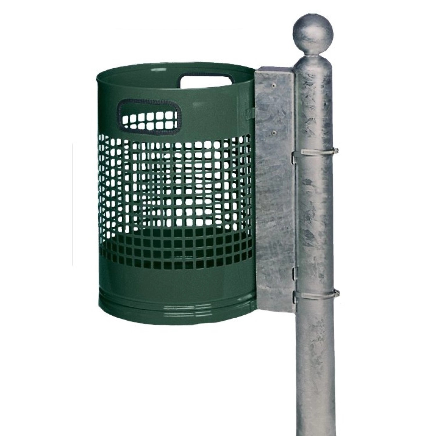 PROREGAL Abfallsammler Zur Wand Oder Rohrbefestigung 30 Liter HxBxT 46 x 33 günstig online kaufen