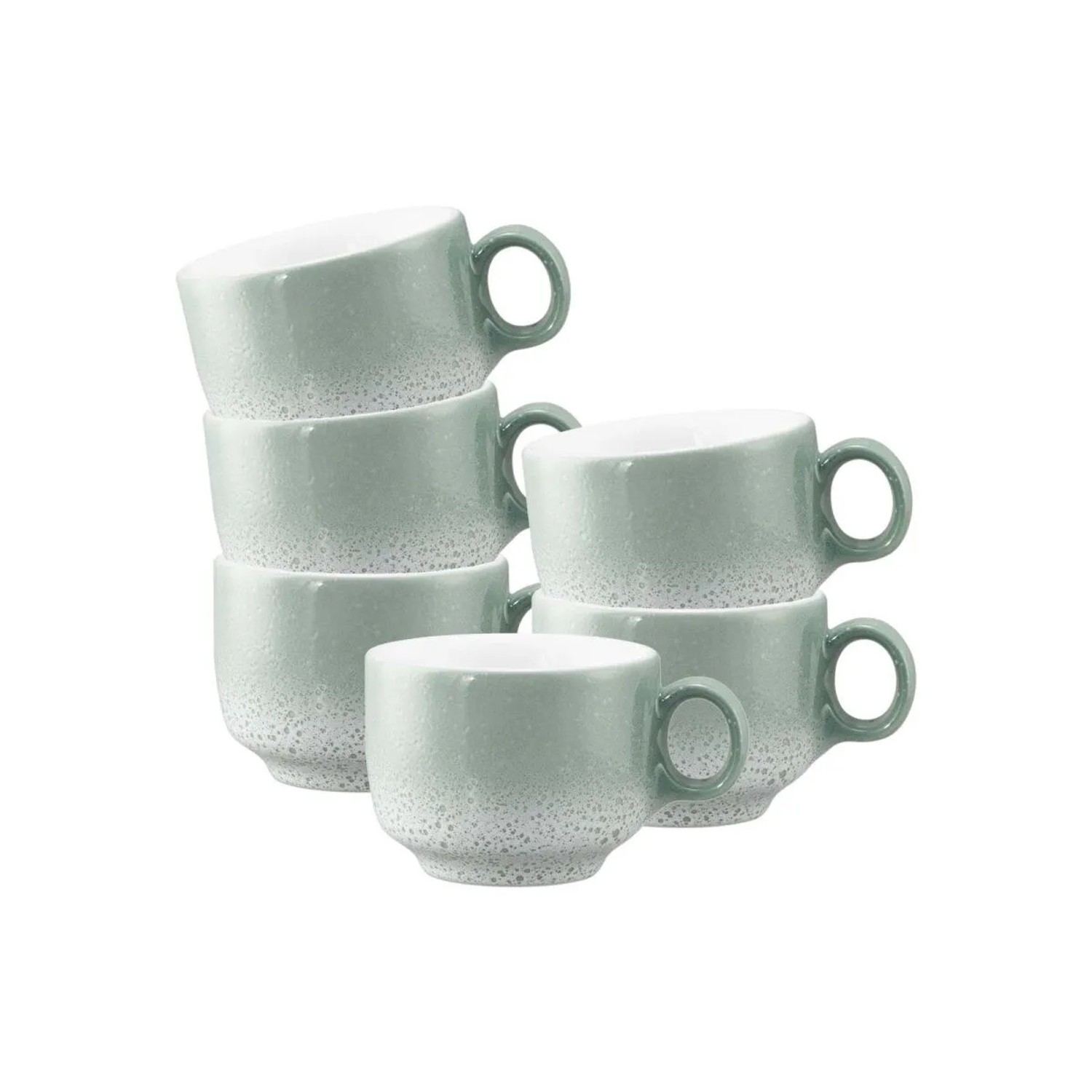 Seltmann Weiden Sento Home Espressotasse 80 ml 6er Set Aura Mint