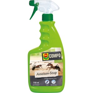 Compo Ameisen-Stop N, 750ml Spray zur Ameisenbekämpfung im Haus und Garten.